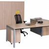<div class="cpbg">
<p>Connect-U desk with free standing roller door credenza & mobile pedestal. </p>
</div>