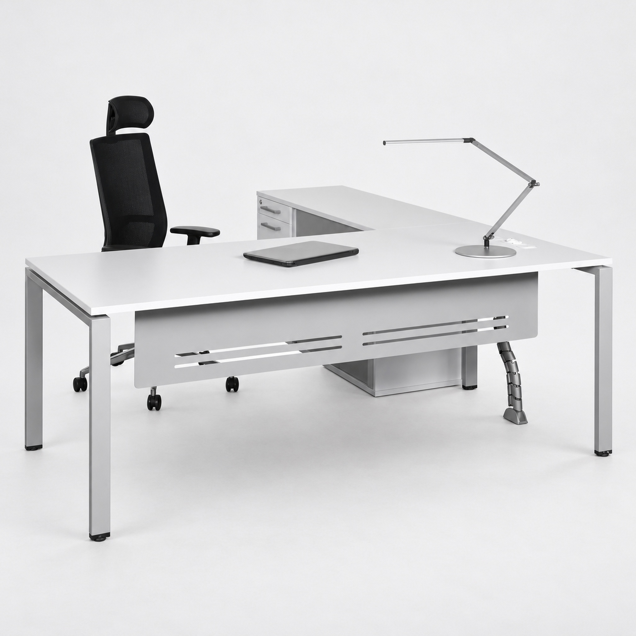 Adaptive-U Desk with Pedenza Left Hand Side