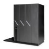 <div class="cpbg">
<p>Bulk filing cabinet 4-bay storm grey <br/>
Handles can be fitted left or right side <br/>
Locking system locks all bays </p>
</div>