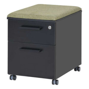 Desk-high Pedestal 2-single 1 Filling Plastic Drawer