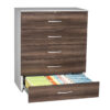 <div class="cpbg">
<p>Top Retrieval cabinet 5-Drawer<br/>
Central locking anti tilt mechanism <br/>
15 x Container filling per drawer 75 x per 5-drawer cabinet </p>
</div>